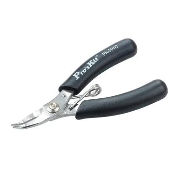 宝工 Pro'skit不锈钢掌心无牙弯嘴钳，100mm，1PK-501C