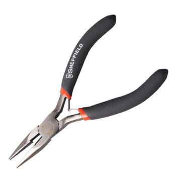 钢盾尖嘴钳，4.5(麻柄) ，S035002