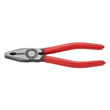 凯尼派克 Knipex 钢丝钳，180mm通用型，03 01 180