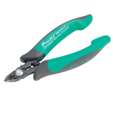 宝工Pro'sKit 双色防弹跳如意铸钢斜口钳，130mm，PM-5101-C