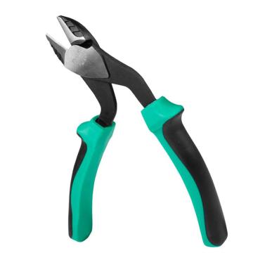 宝工Pro'sKit 双色德式弯头大斜口钳，8“，PM-942