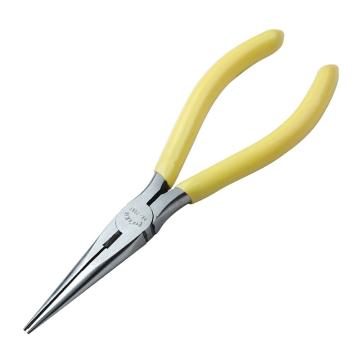 宝工黄柄铸钢强力长嘴钳，160mm，1PK-706Y