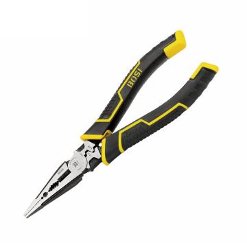 波斯BOSI 多功能省力尖嘴钳7/180，BS199007