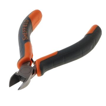 钢盾迷你斜嘴钳，双色柄4.5寸，S035042