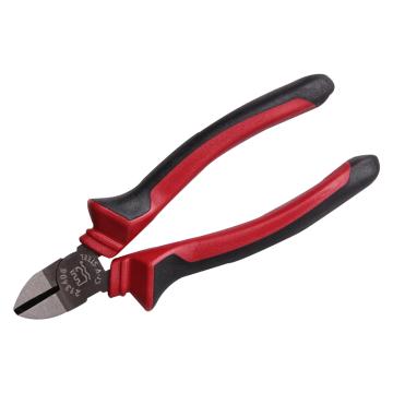 长城精工 德式双色柄斜嘴钳，5，213405