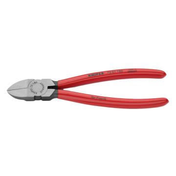 凯尼派克 Knipex 水口钳，180mm(抛光头，塑料套柄)，72 01 180