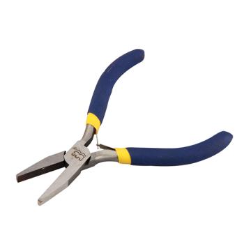长城精工 沾塑柄迷你扁嘴钳，115mm（4.5），217004