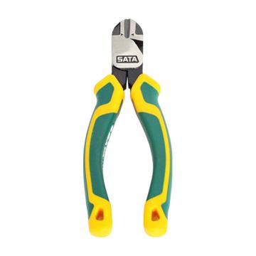 世达SATA 工业级省力型斜嘴钳，6，70222D