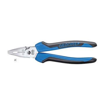 吉多瑞GEDORE 强力钢丝钳，8，200mm，8250-200JC，6707310，老虎钳 断丝钳 断线钳 虎口钳 手钳