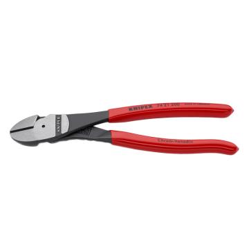 凯尼派克 Knipex 省力型斜口钳，200mm带12度斜嘴，74 21 200
