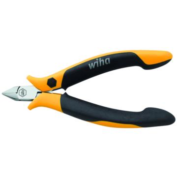 威汉防静电斜口钳，115mm 剪切能力1.0mm，26814