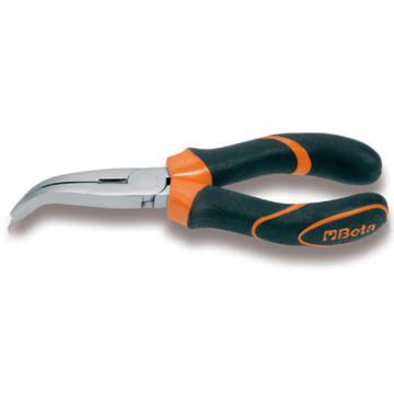 百塔Beta 工业级加长弯嘴扁嘴钳，200mm，1164 BM200，011640040
