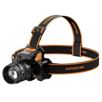 神火 强光高亮LED头灯，HL58，10W，350lm，2400mAh，旋转调焦，单位：个