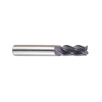 YG 立铣刀，10mm、4刃硬质合金（短型），适于加工碳钢、工具钢、合金钢、不锈钢