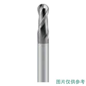 西域推荐 X系列钨钢球刀-长柄-2刃，X2BL060，R3.0