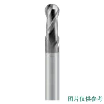 西域推荐 S系列钨钢球刀-长柄-2刃，S2BL200，R10.0