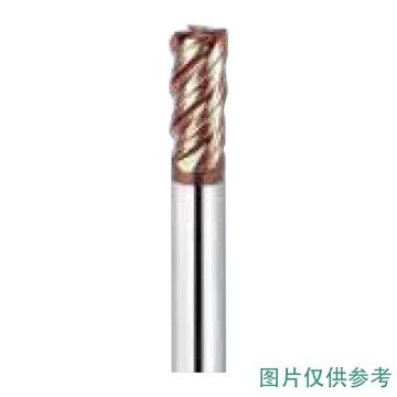 西域推荐 V系列钨钢平刀-长柄-4刃，V4CL080，直径8