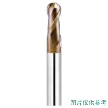 西域推荐 V系列钨钢球刀-长柄-2刃，V2BL200，R10.0