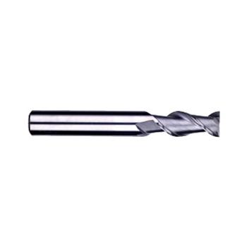 YG 立铣刀，18mm、2刃硬质合金（短型），适于加工铝、铝合金