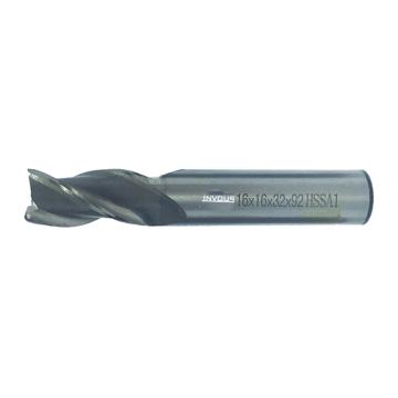 INVOUS 高速钢镀钛4刃平头立铣刀，4mm，IS781-82210，5支/盒