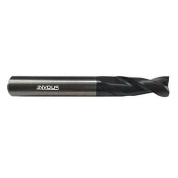 INVOUS 加长型四刃整体硬质合金立铣刀，8.0mm，IS782-82591