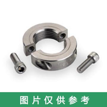 Ruland TSP-螺纹孔两片式轴套，英制，碳钢，左旋螺纹，TSP-16-8-F-LH