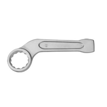 桥防304不锈钢弯柄敲击梅花扳手，50mm，T88114-50