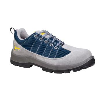 代尔塔DELTAPLUS 运动安全鞋，301232-GB-44，RIMINI 0 S1P彩虹系列 防砸防刺穿防静电 灰蓝