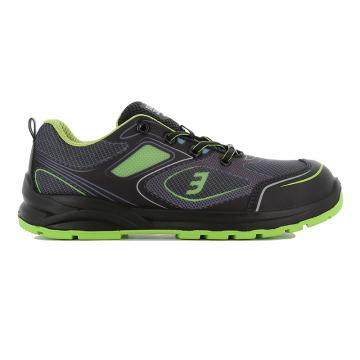 Safety Jogger 透气安全鞋，防砸刺穿ESD防静电，CADOR-绿黑-45
