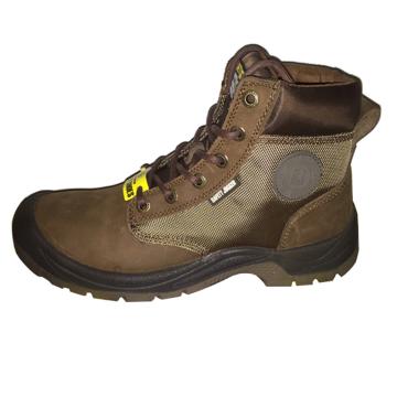 Safety Jogger 中帮安全鞋，Dakar S3-37，防砸防刺穿防静电 棕色