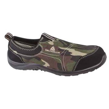 代尔塔DELTAPLUS 松紧安全鞋，301217-41，MIAMI SPKA SRC级防砸防静电防刺穿 迷彩色