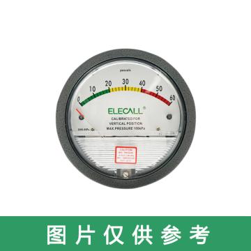 伊莱科 微压差表，TE2000 -100-100Pa