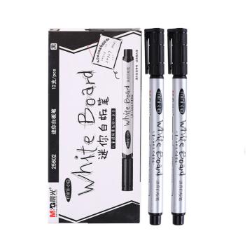 晨光 迷你白板笔，易擦记号笔细单头 AWM25602 12支/盒 单位：支