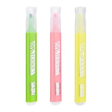 晨光 星彩荧光笔3色，AHMV7601 三支/盒 单位:盒