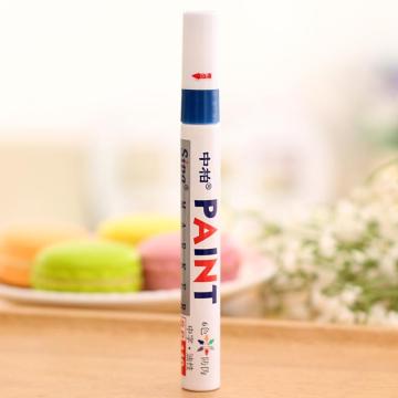 中柏 记号笔，油漆笔SP-110 蓝色12支/盒 单位：盒