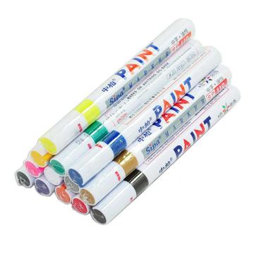 中柏 记号笔，油漆笔SP-110 红色12支/盒 单位：盒