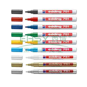 艾迪 记号笔，工业油漆笔，耐高温300度 线幅2mm-4mm绿色 单位：支