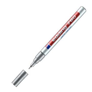 艾迪 记号笔，工业油漆笔，耐高温300度 线幅0.8mm 银色 单位：支