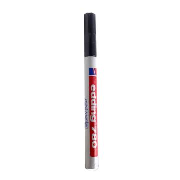 艾迪 记号笔，工业油漆笔，耐高温300度 线幅0.8mm 黑色 单位：支