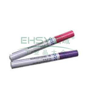 雪人 特粗记号笔，工业环保油漆笔线幅1.5-3mm 紫色 单支