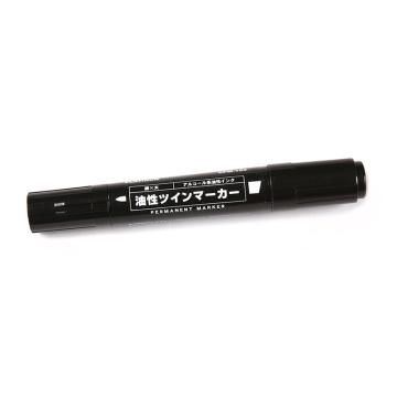 白金 油性大双头记号笔，黑色 CPM-150，10支/盒 单位：盒（替代：ECU895）