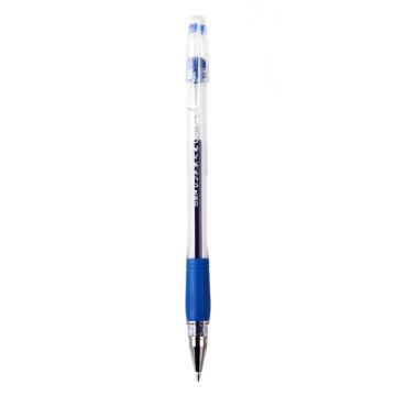 白金 0.5透明杆水笔，GB-34 用GR-15笔芯，蓝色，10支/盒 单位：盒（替代：ECU899）