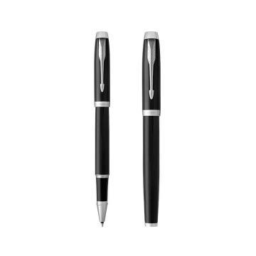 派克（PARKER） 新款IM纯黑丽雅白夹 宝珠笔