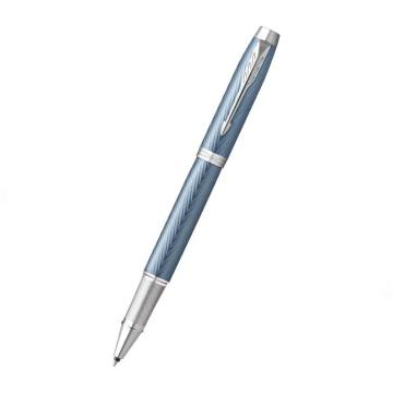 派克（PARKER） IM冰河蓝白夹宝珠笔