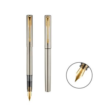 派克（PARKER） 威雅XL钢杆金夹墨水笔