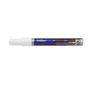 Artline旗牌 低卤素油漆笔-白色，金属标记核电用途标记笔 EK-420白色 单位：支