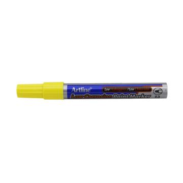 Artline旗牌 低卤素油漆笔-黄色，金属标记核电用途标记笔 EK-420黄色 单位：支
