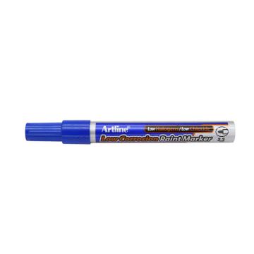 Artline旗牌 低卤素油漆笔-蓝色，金属标记核电用途标记笔 EK-420蓝色 单位：支