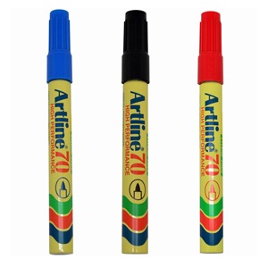 旗牌Artline 圆头记号笔，EK-70 黑色 单支