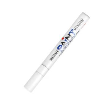 斑马 ZEBRA PAINT记号笔，油漆笔 MOP-200M 2.5mm （白色） （支）